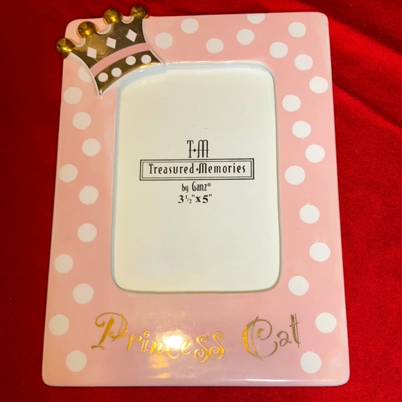 GANZ Other - Treasured Memories by Ganz Princess Cat Photo Frame